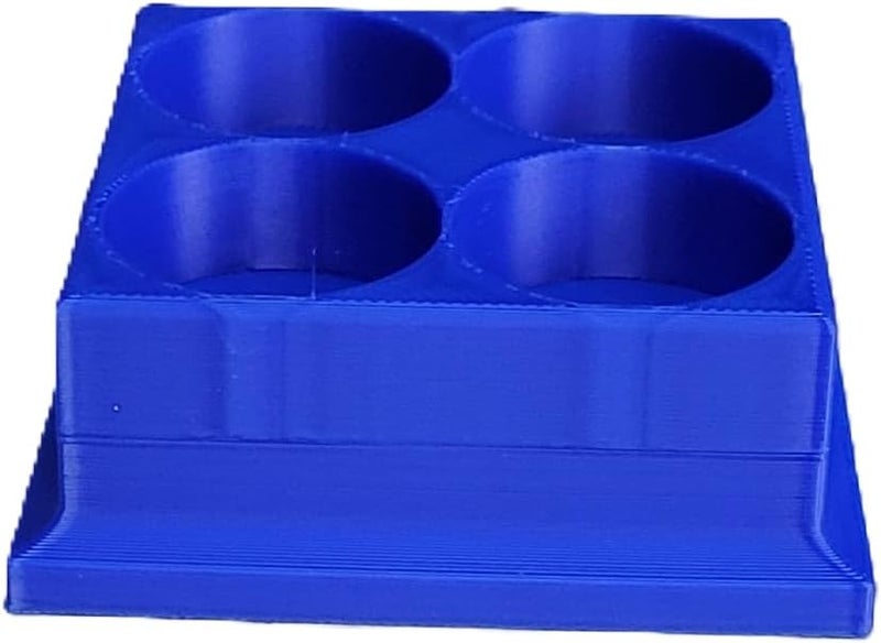 Znet3D Eye Drop Bottles Organizer & Storage – 4-Slot Holder (Blue) - Image 4